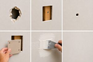 DIY Drywall : Patching Different Holes